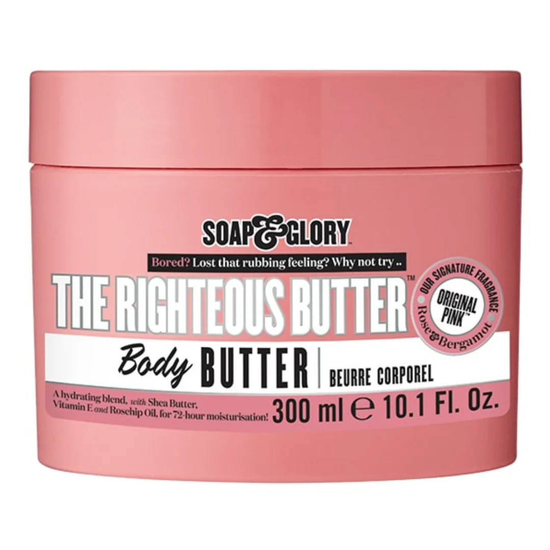 Unt De Corp Original Pink The Righteous Butter, 300 Ml, Soap&Glory