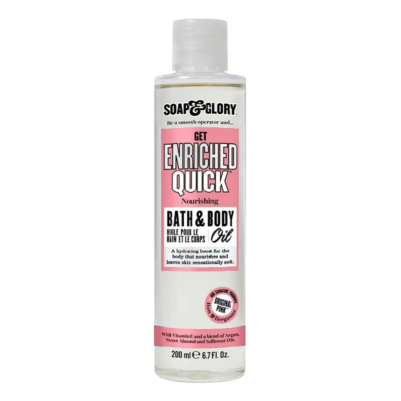 Ulei De Baie Enriched Quick, 200ml, Soap&Glory