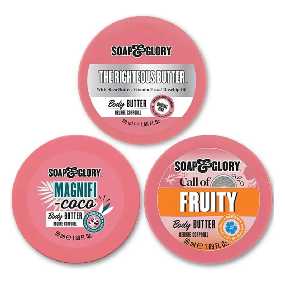 Set De Îngrijire A Corpului The Ultimate Smooth, 3*50ml, Soap&Glory
