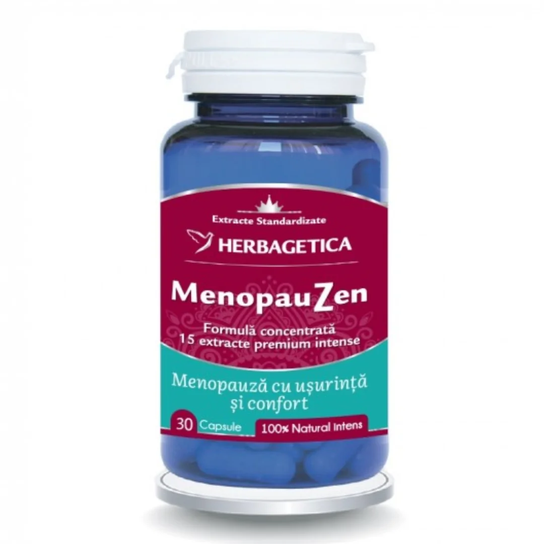 MenopauZen, 30 Capsule, Herbagetica