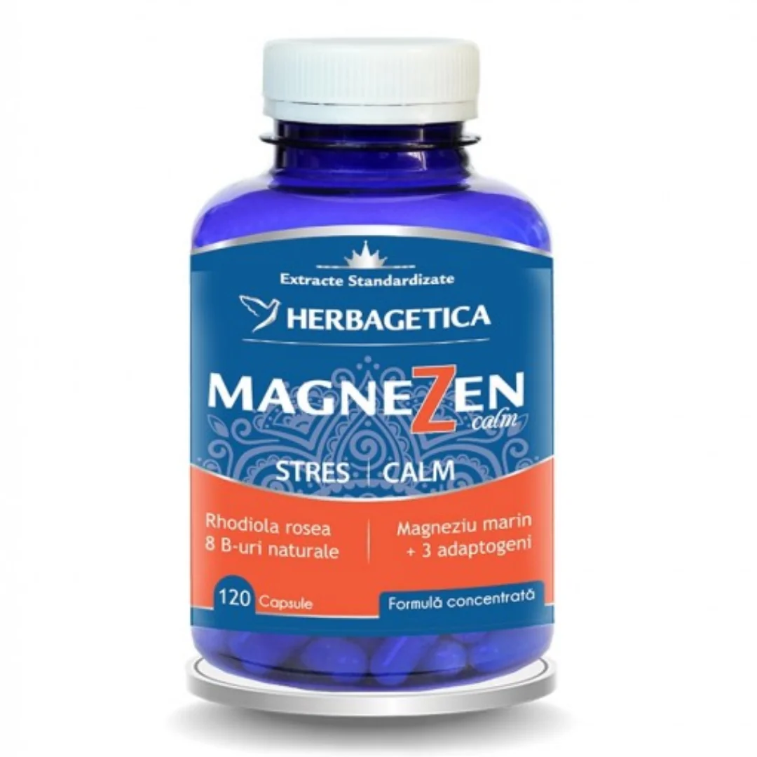 MagneZen Stres Calm 120 Capsule Vegetale Herbagetica