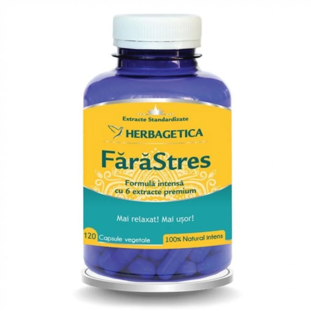 Fara Stres 120 Capsule Herbagetica