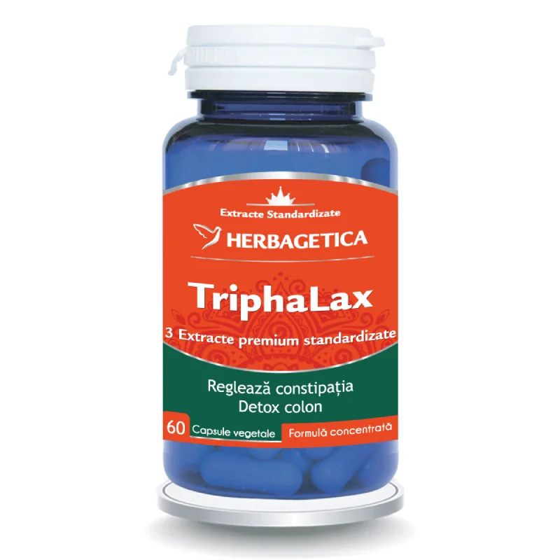 Triphalax, 60 Capsule, Herbagetica