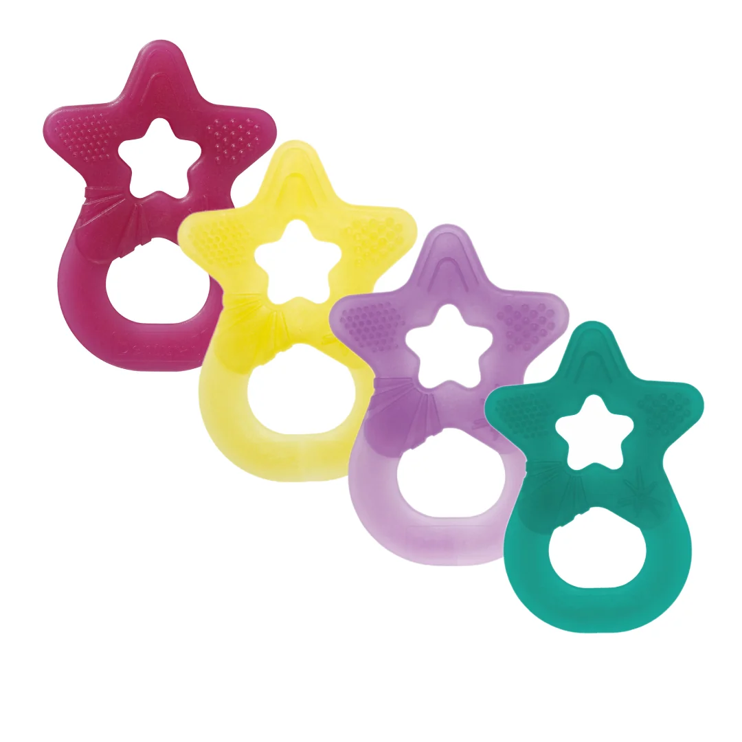 Inel Dentitie, +3 Luni, Dentistar, Diferite Culori, 1 Bucata, Baby Nova
