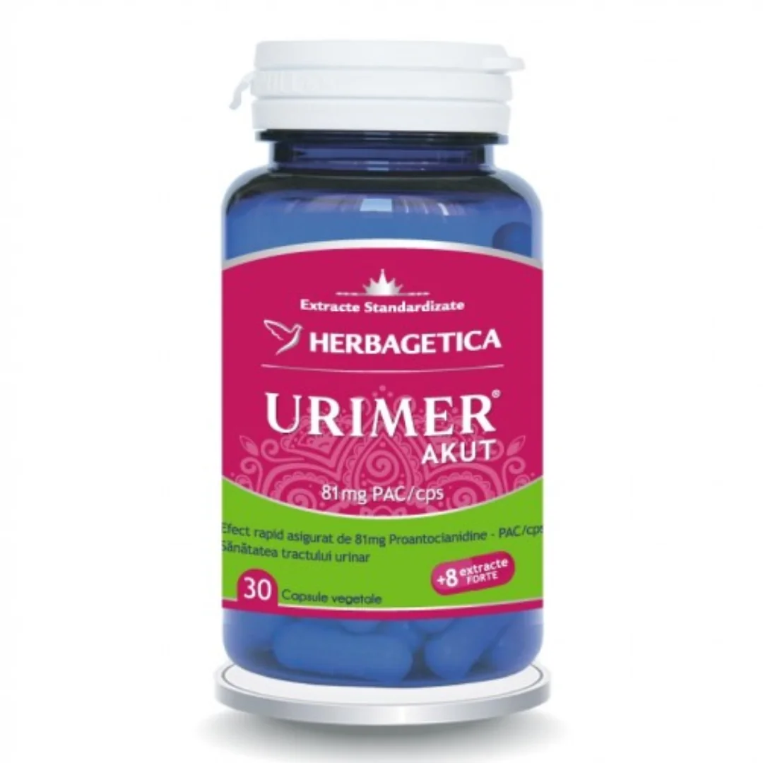 Urimer Akut, 30 Capsule, HERBAGETICA