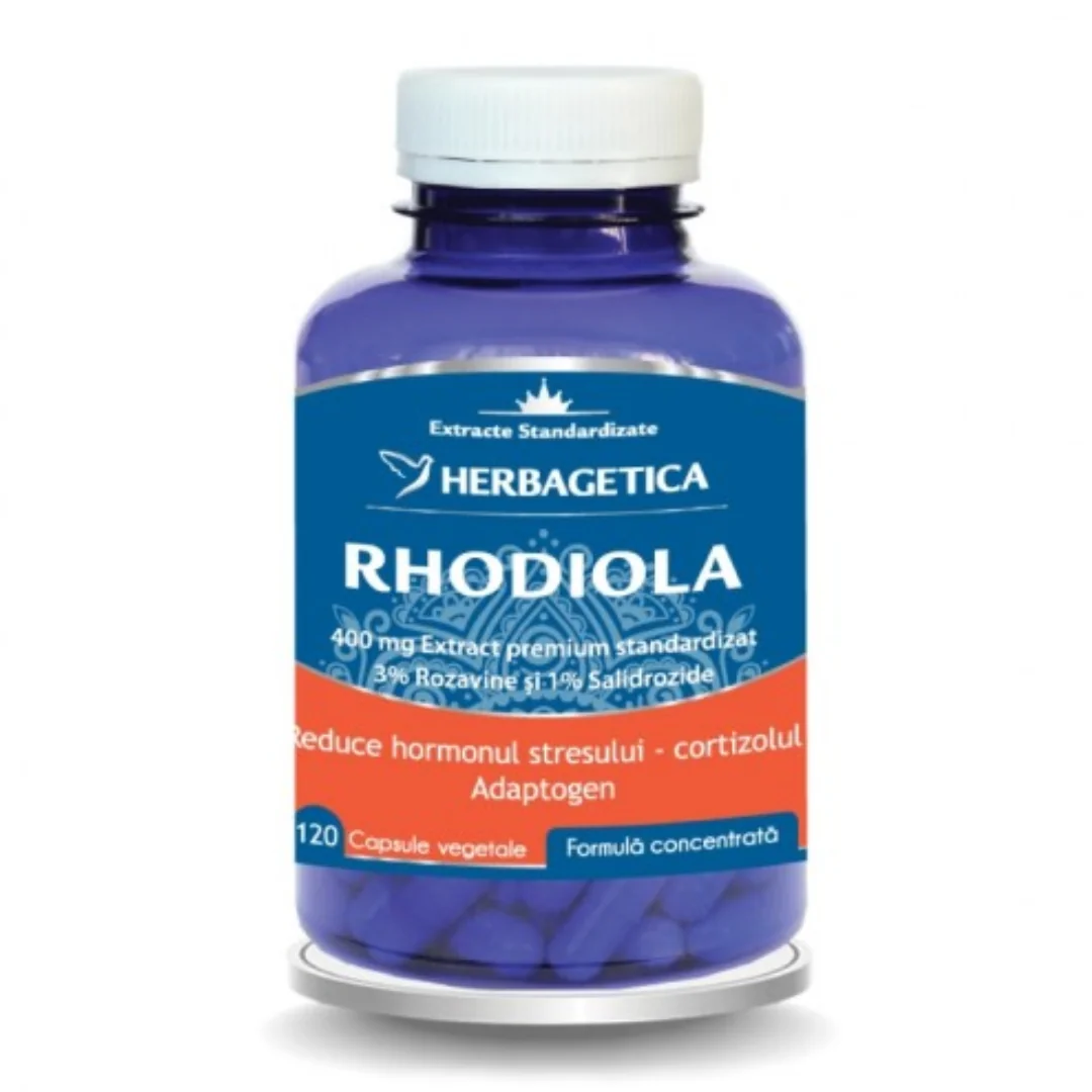 Rhodiola, 120 Capsule, Herbagetica