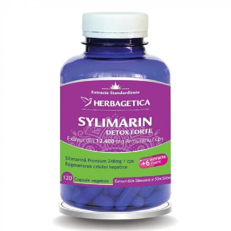 Silymarin Complex, 120 Capsule, HERBAGETICA