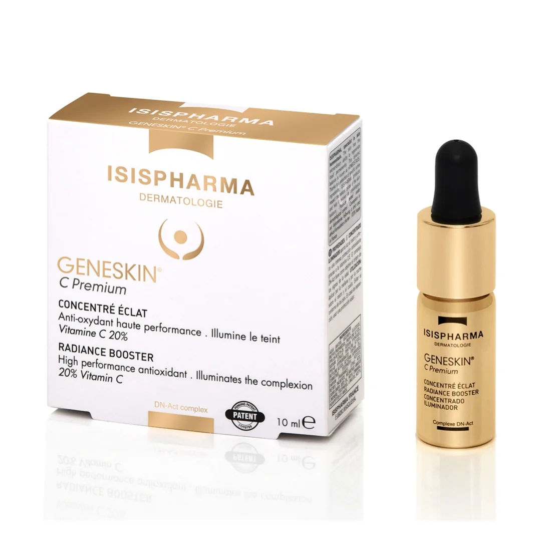 Ser Concentrat Cu Efect Iluminator Geneskin C Premium, 10 Ml, Isispharma