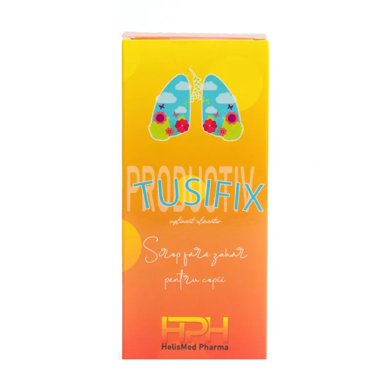 Sirop Pentru Tuse Productivă Tusifix, 100ml, Helismed