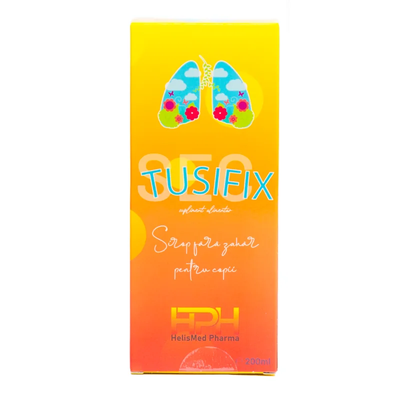 Sirop Pentru Tuse Seaca Tusifix, 200 Ml, HelisMed