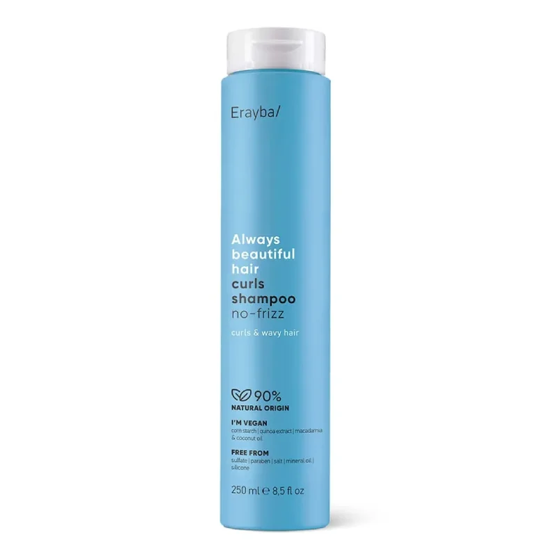 Sampon Profesional Pentru Par Cret Abh Curls No-Frizz, 250ml, Erayba