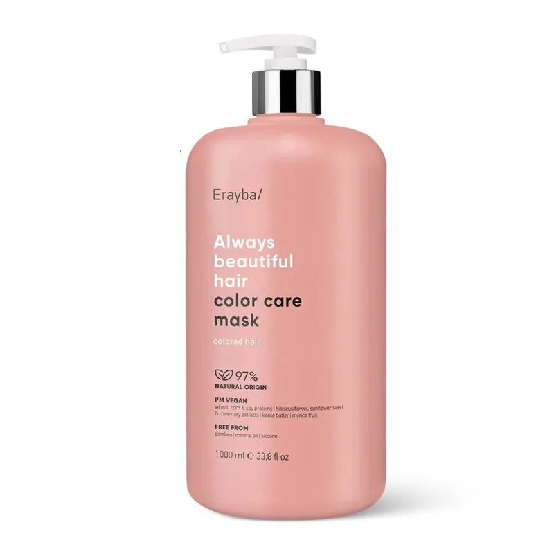Masca Hranitoare Pentru Par Vopsit Abh Color Care, 1000 Ml, Erayba