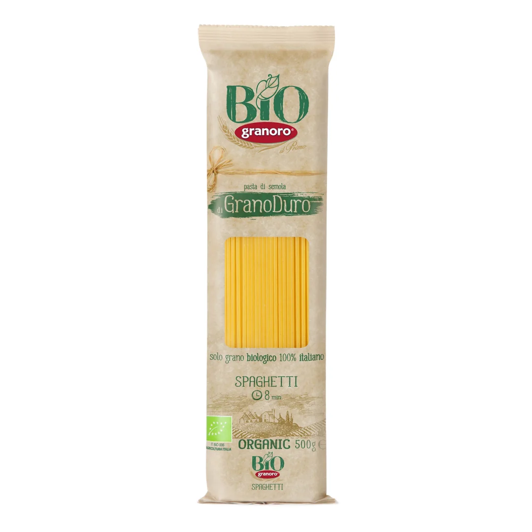 Paste Spaghetti Bio, N.12, 500G, Granoro