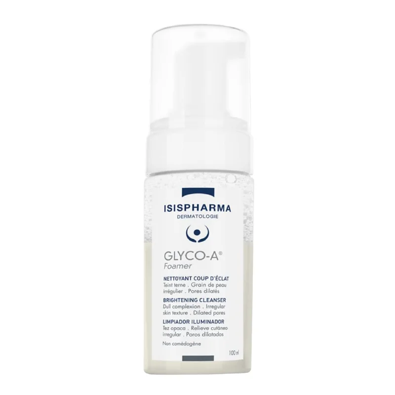 Spuma De Curatare Iluminatoare Glyco-A, 100 Ml, Isispharma