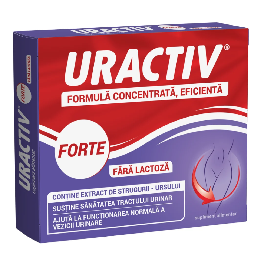 Uractiv Forte Fără Lactoza, 10 Capsule, Terapia