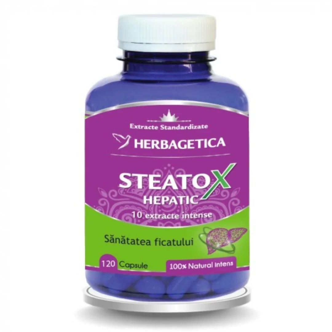 Steatox Hepatic 120 Capsule Herbagetica