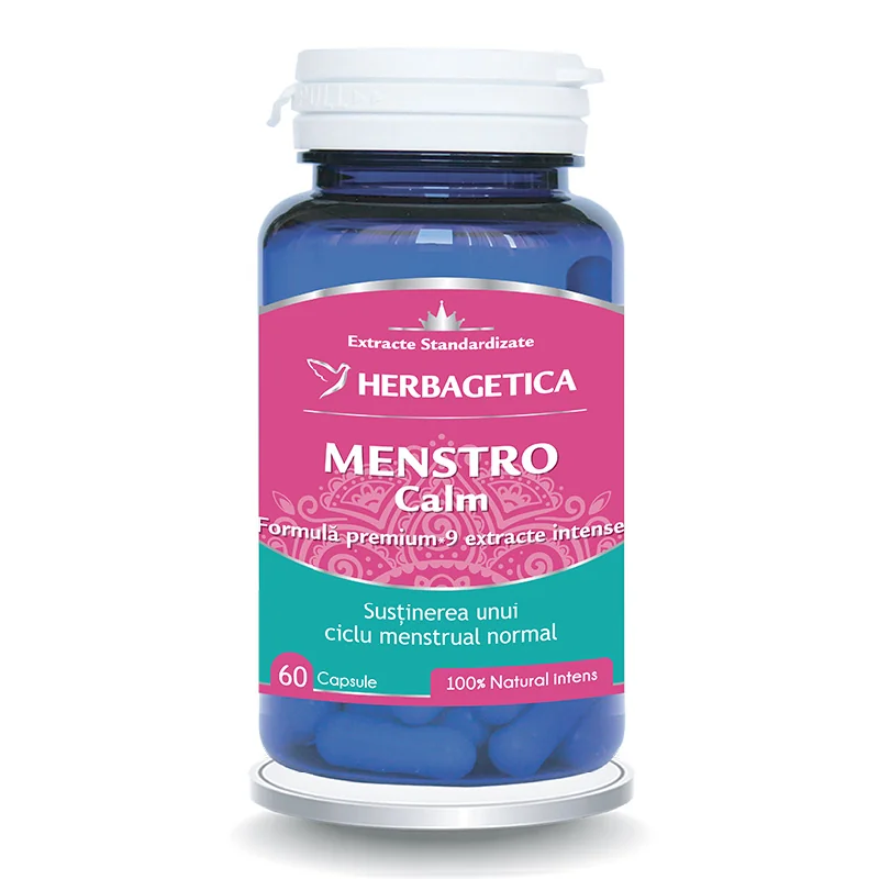 Menstrocalm, 60 Capsule, Herbagetica