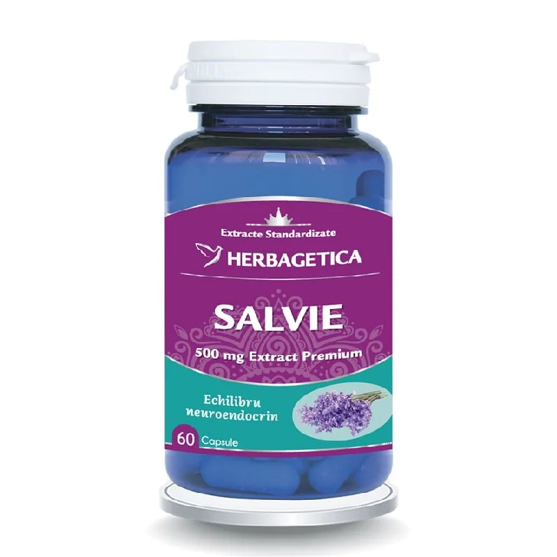 Salvie, 60 Capsule, Herbagetica