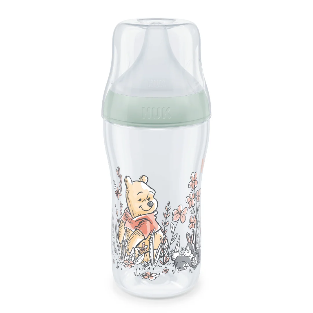 Biberon Perfect Match, Winnie The Pooh, Tetina Marimea M, 260 Ml, NUK