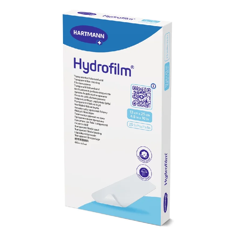 Pansament Transparent Hydrofilm, 12*25 Cm, 25 Bucăți, Hartmann