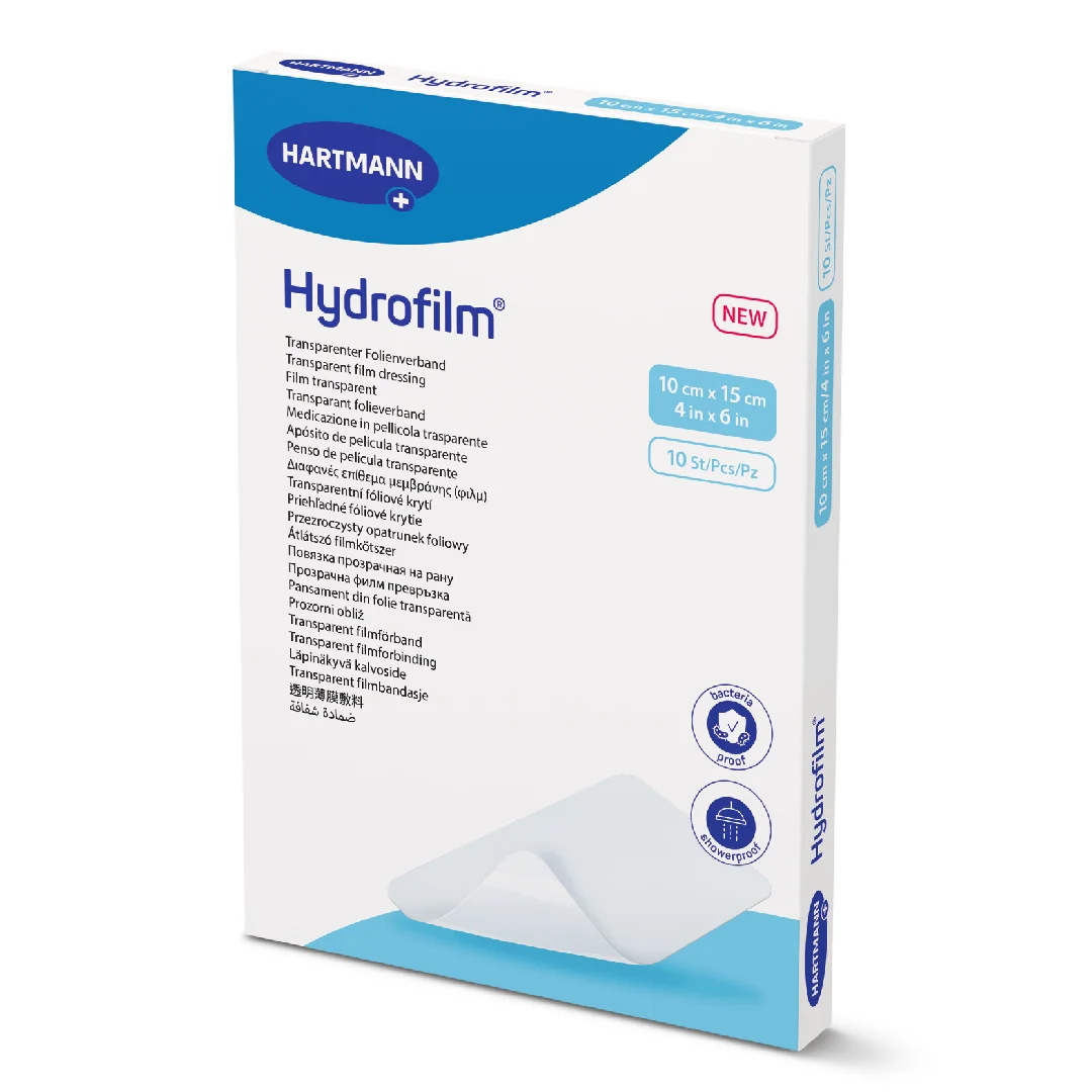 Pansament Transparent Hydrofilm, 10*15 Cm, 10 Bucăți, Hartmann