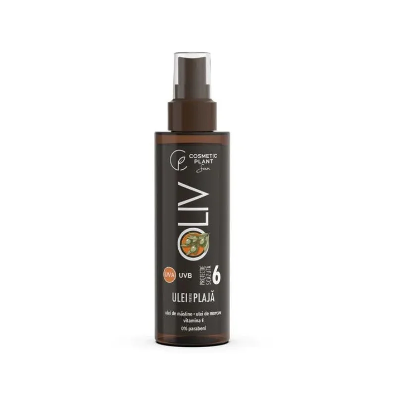 Ulei Pentru Plaja Oliv, SPF6, 150 ml, Cosmetic Plant