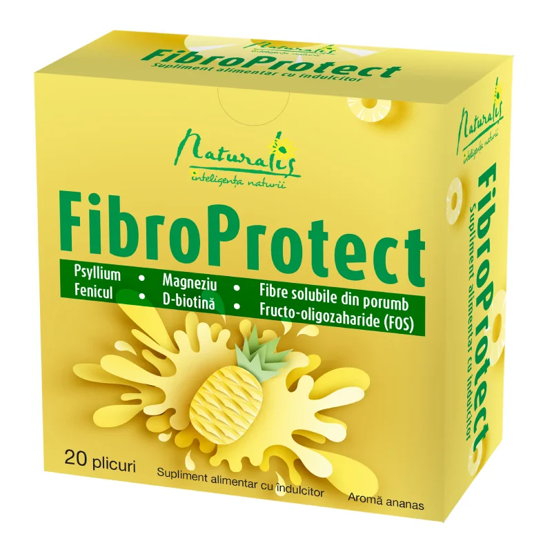 Fibroprotect, 20 Plicuri, Naturalis