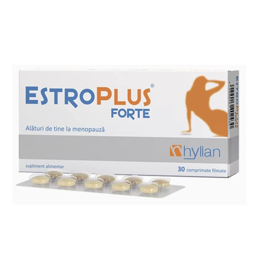 EstroPlus Forte, 30 Comprimate, HYLLAN PHARMA