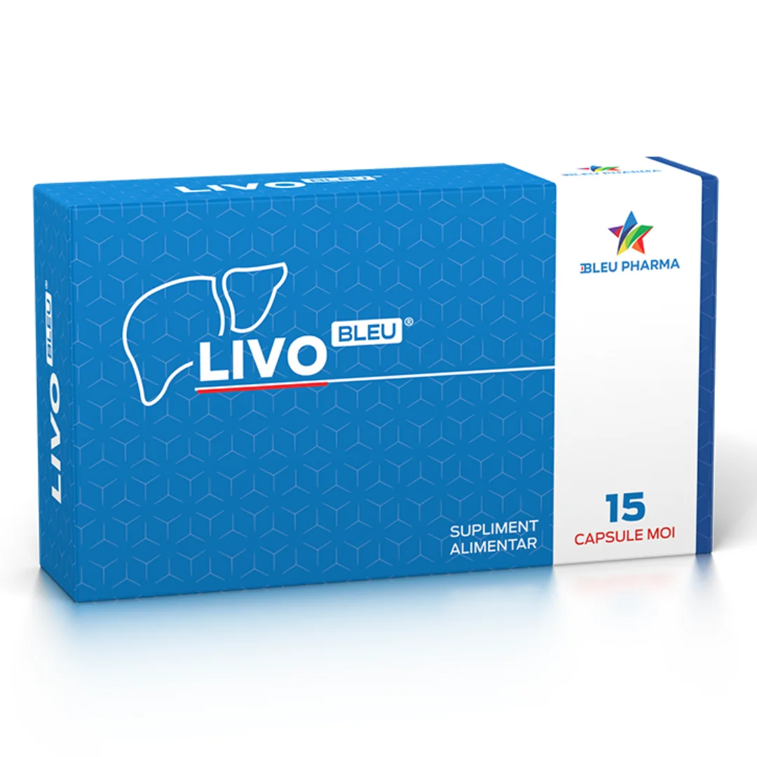 LivoBleu, 15 Capsule Moi, Bleu Pharma