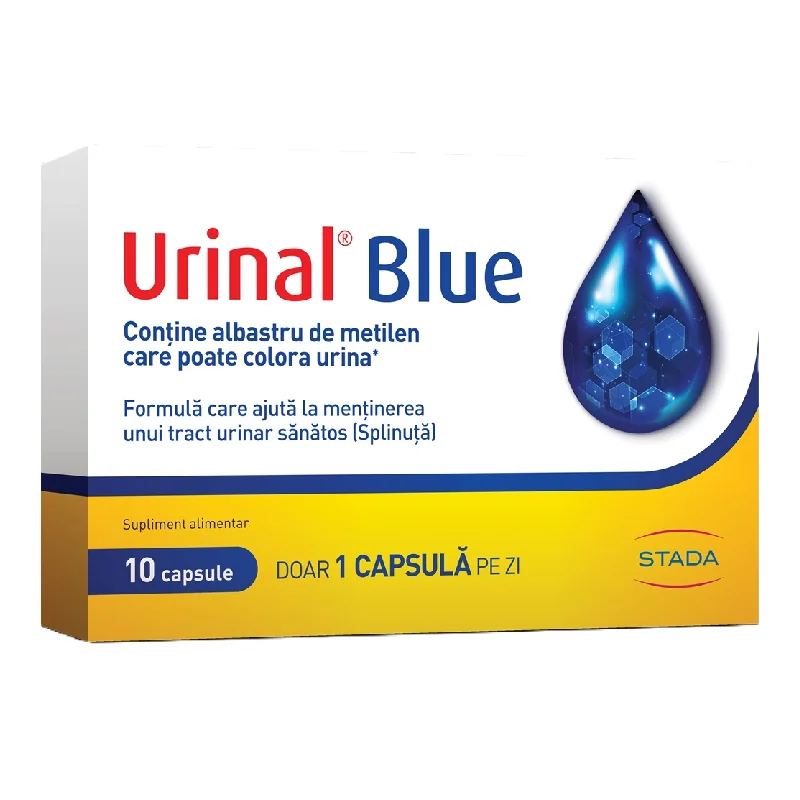 Urinal Blue, 10 Capsule, Stada