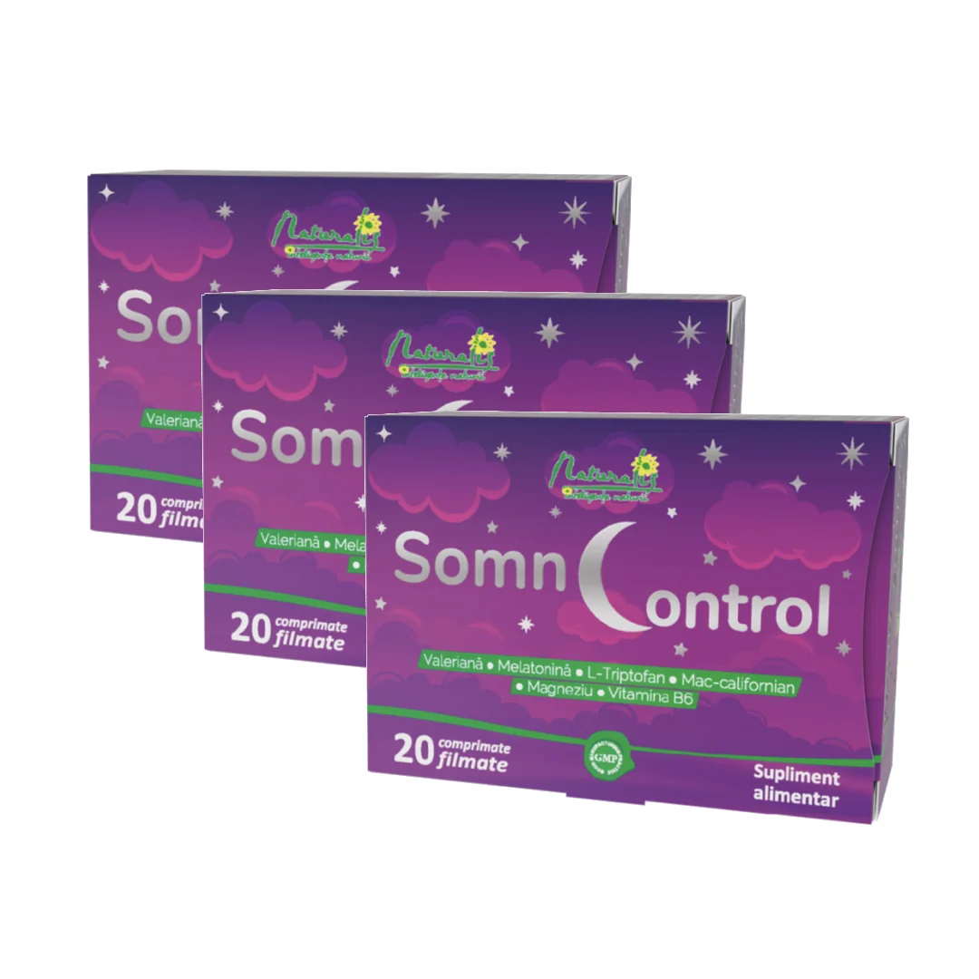 SomnControl, 20 Comprimare, Naturalis