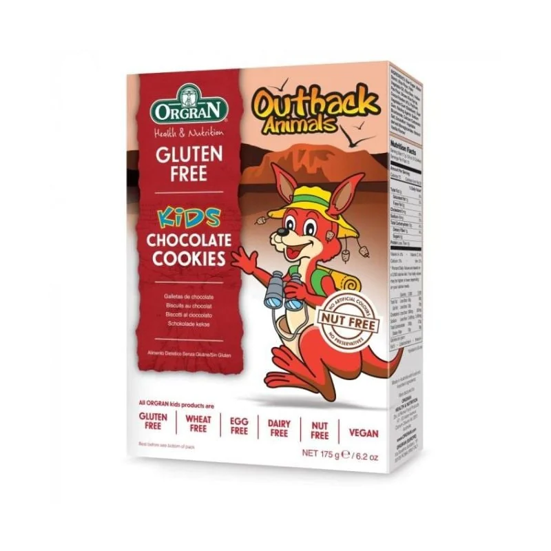 Orgran Fursecuri In Ciocolata In Forma De Animale, 175g