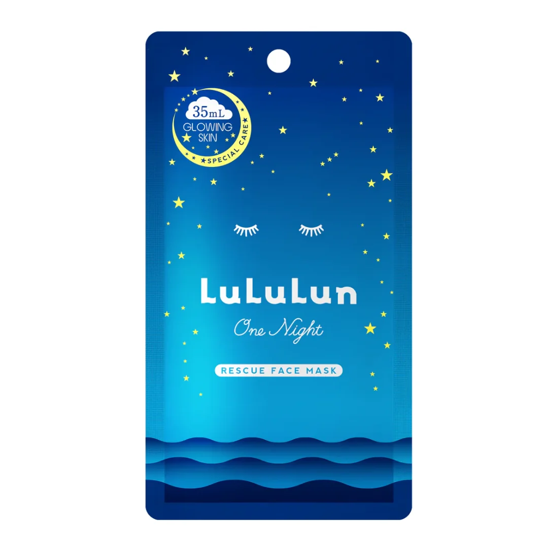 Masca Facială Japoneză One Night Blue 1 Bucată LULULUN