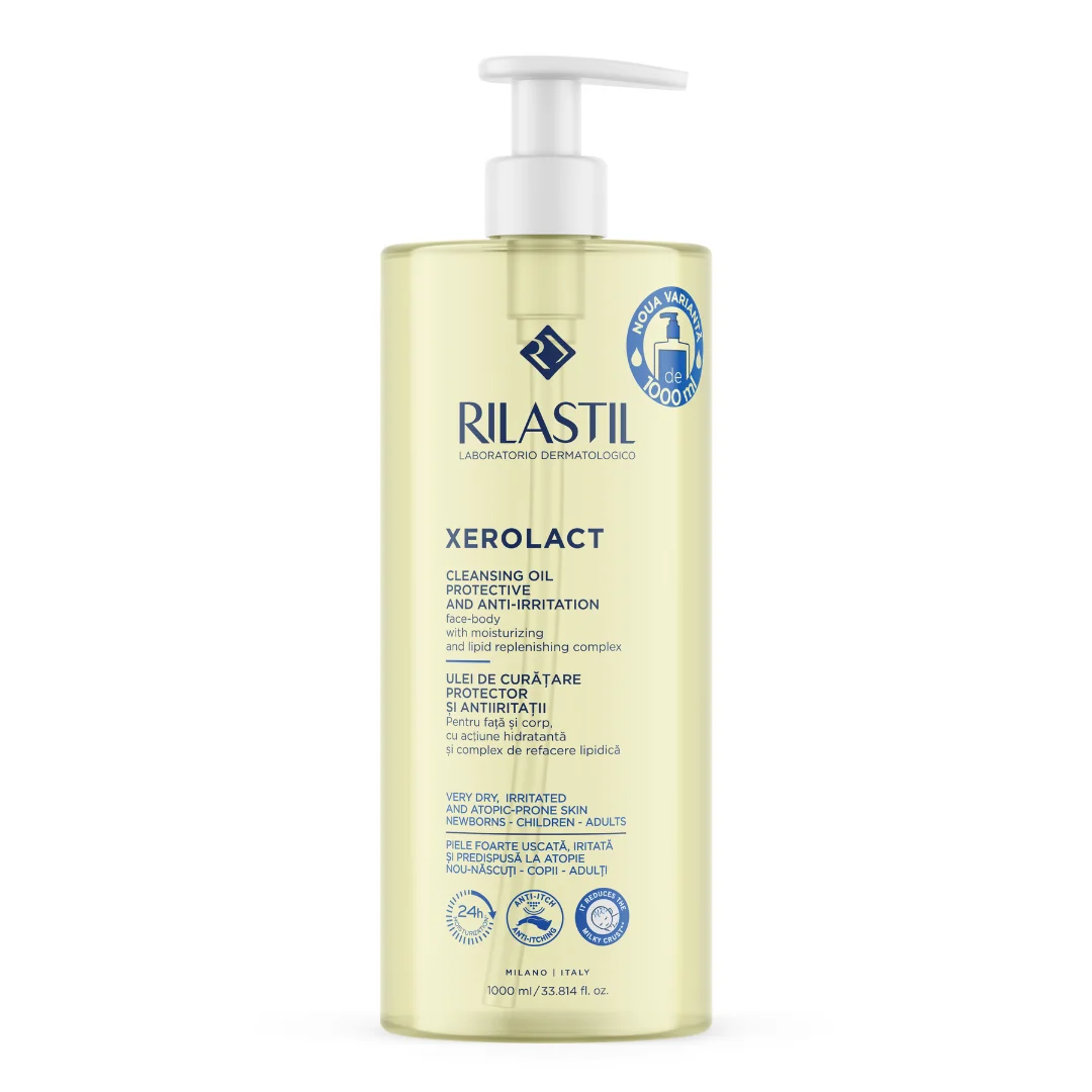 Ulei De Spalare Xerolact, 1 L, Rilastil