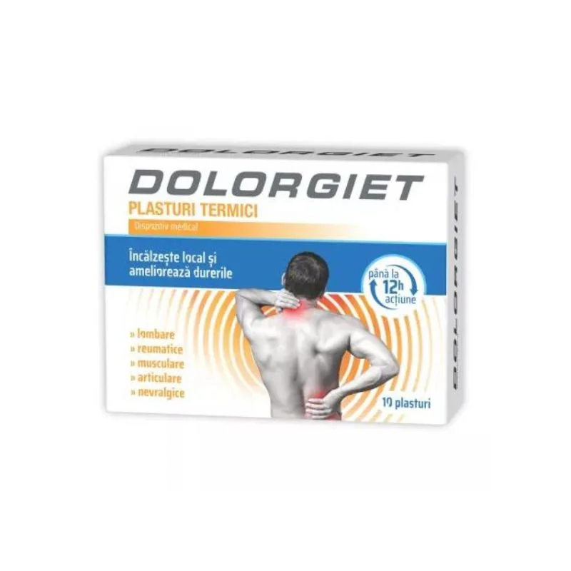 Plasturi Termici Dolorgiet, 10 Bucăți, Zdrovit
