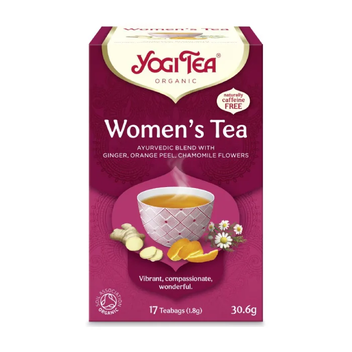 Ceai Bio Women's Tea, 17 Plicuri, Yogi Tea