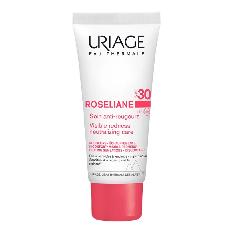 Crema Anti-Roșeată Cu Spf30 Roseliane, 40 Ml, Uriage