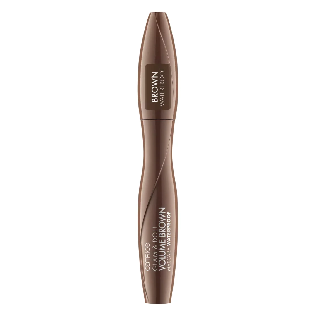 Mascara Rezistent La Apa Brown Volume Glam&Doll, 10 Ml, Catrice