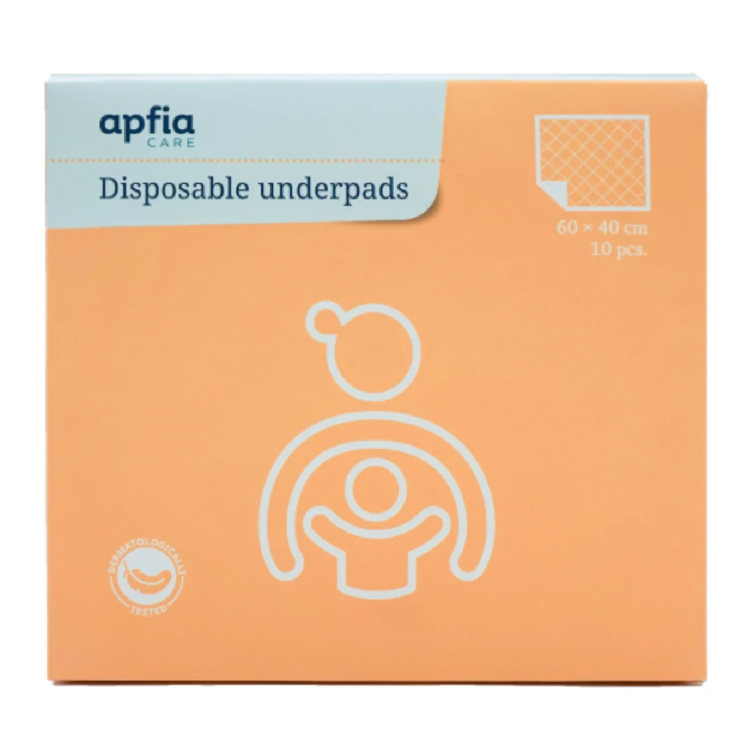 Aleze De Unica Folosinta, 60*40 Cm, 10 Bucati, APFIA CARE