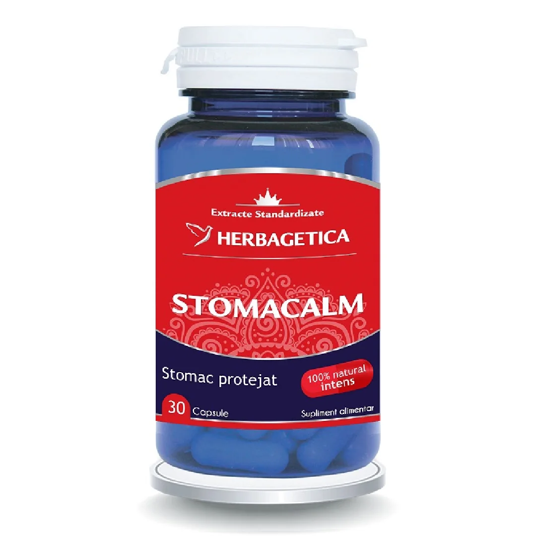 Stomacalm, 30 Capsule, Herbagetica