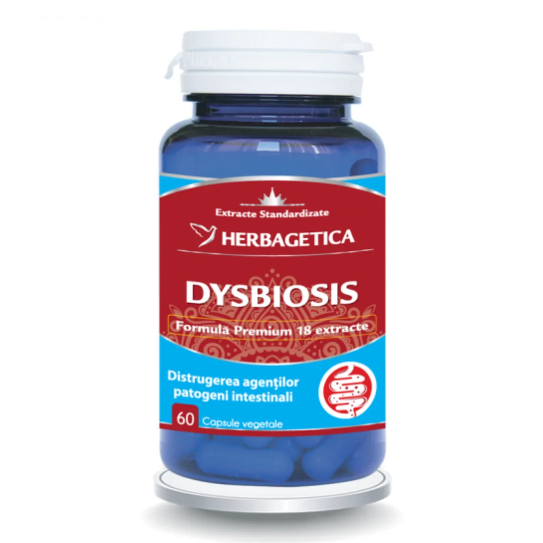 Dysbiosis, 60 Capsule, Herbagetica