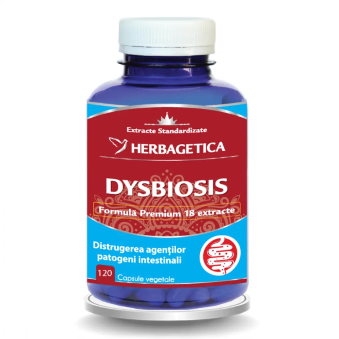 Dysbiosis, 120 Capsule, Herbagetica