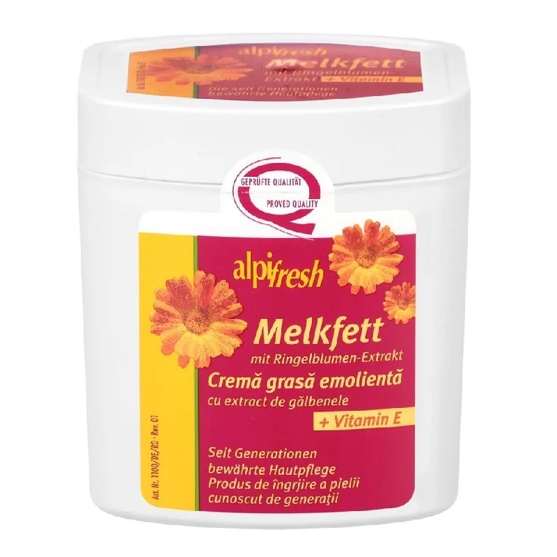 Crema Cu Galbenele Si Vitamina E, 250 Ml, Alpifresh