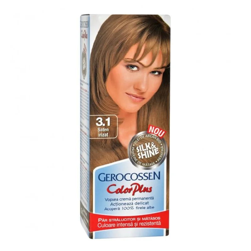 Vopsea De Par Silk&Shine, 3.1 Saten Irizat, 50 Ml, Gerocossen