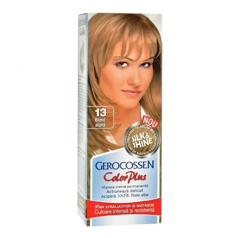 Vopsea De Par Silk&Shine, 13 Blond Aluna, 50 Ml, Gerocossen