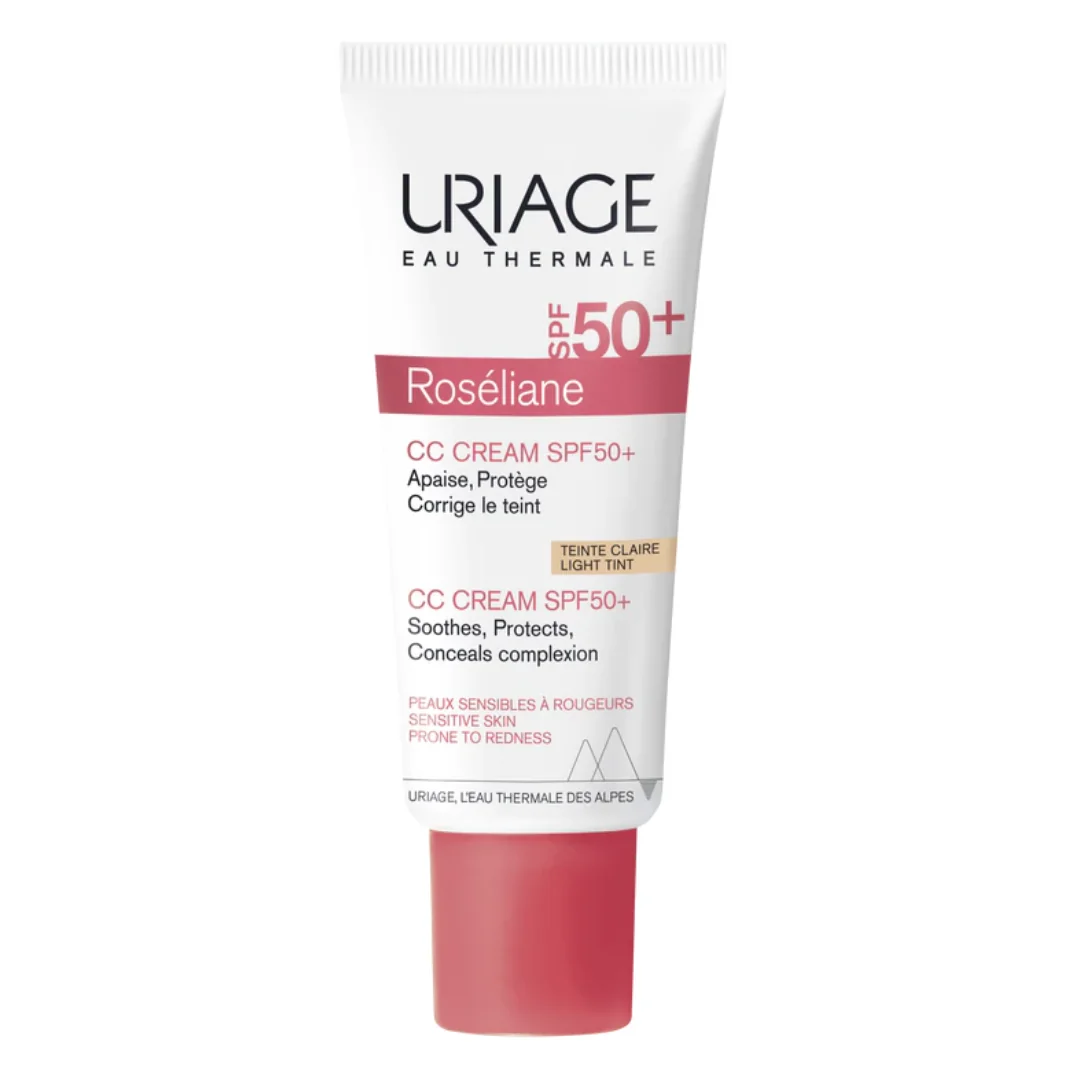 Crema Cc Anti-Roșeață Cu Spf 50+ Roseliane, 40 Ml, Uriage