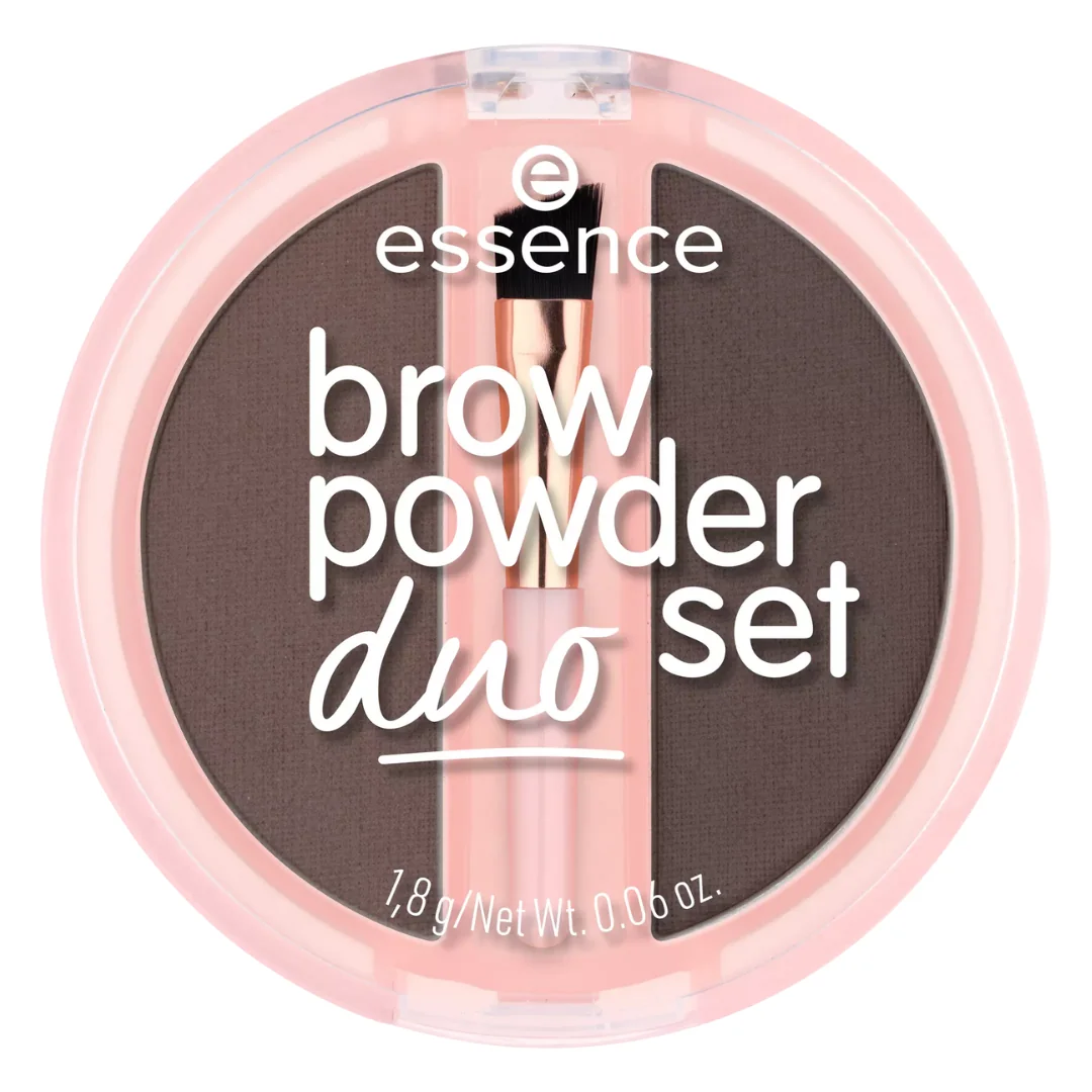 Set Pentru Sprâncene Brow Powder, 03 Dark, 1,8 G, Essence