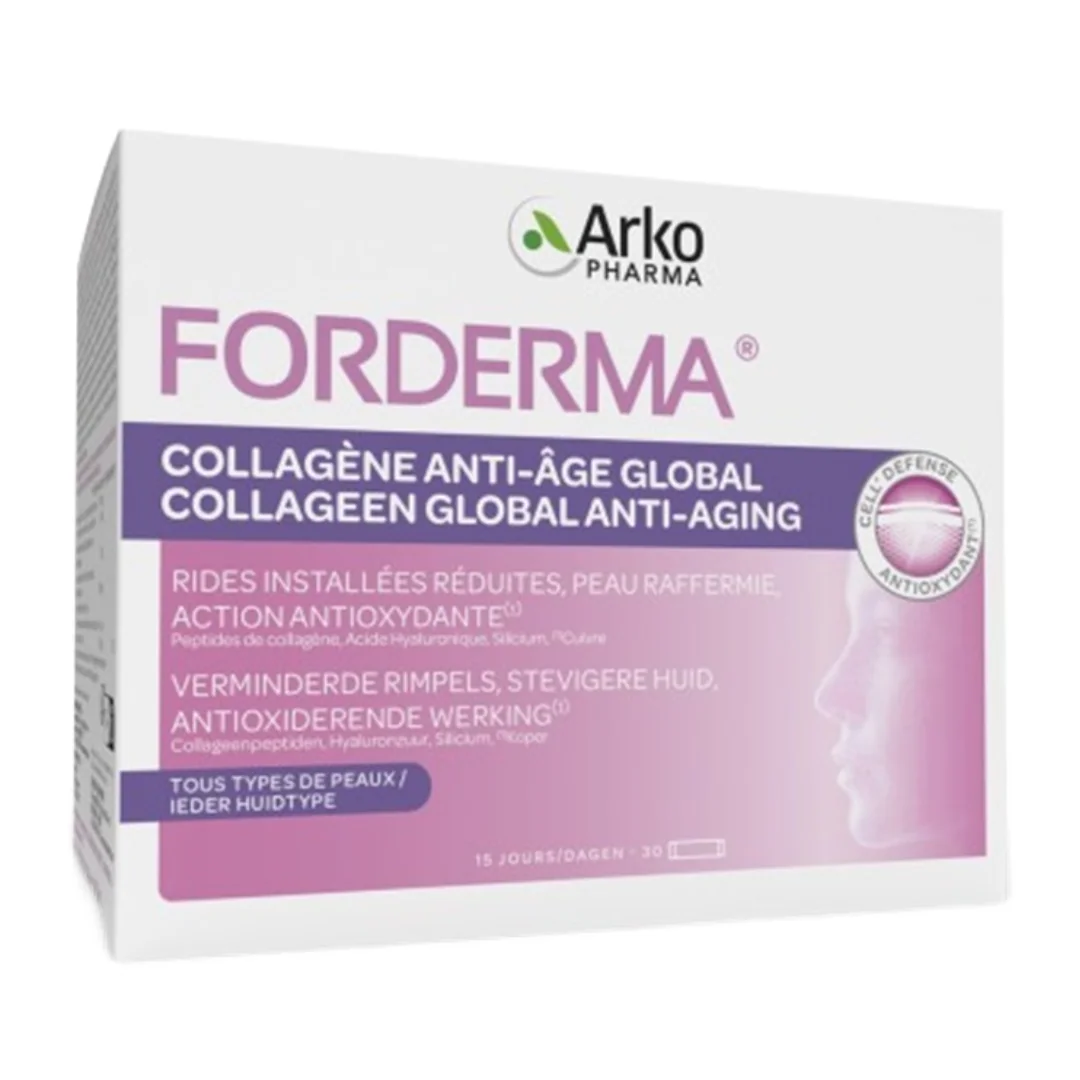 Forderma Collagen, 30 Plicuri * 15 Ml, Arkopharma