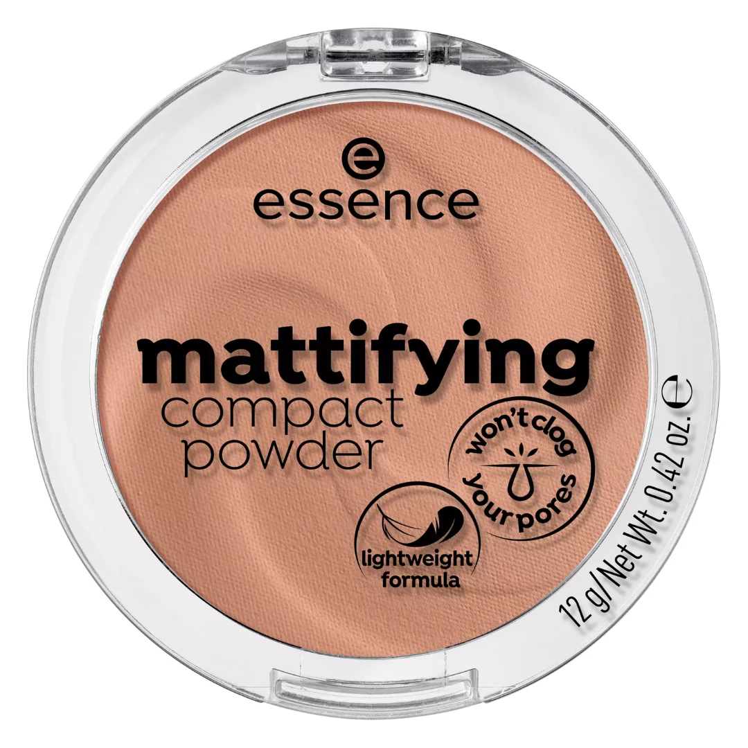 Pudra Compactă Matifianta Soft Beige, 12g, Essence