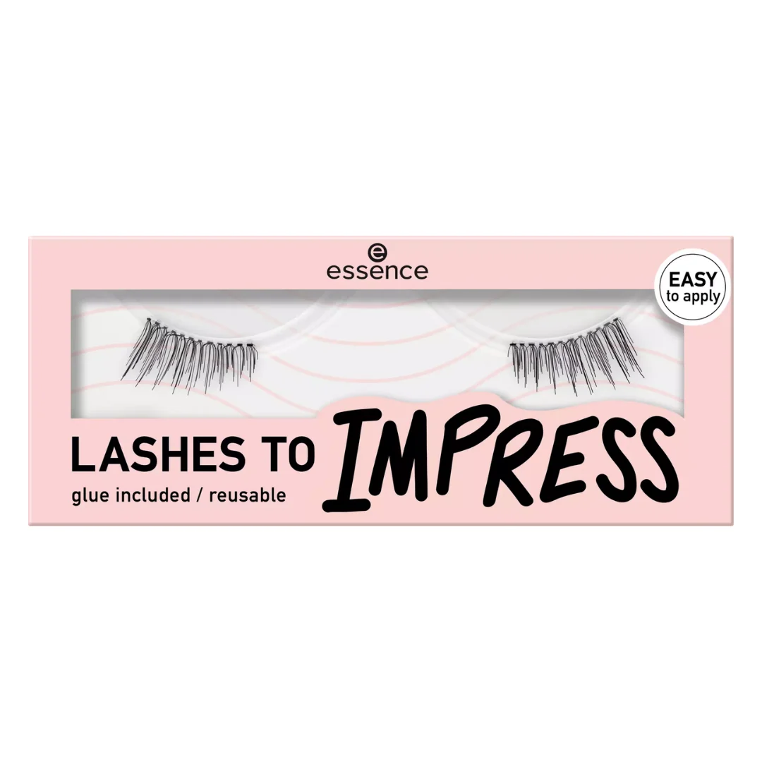 Gene False Lashes To Impress, 03 - Half Lashes, 1 Pereche, Essence